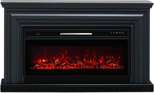 

Каминокомплект Elekam Vakanda с очагом Pulsar 38 (F2038E-2), графит грей с черным, Графит/серый