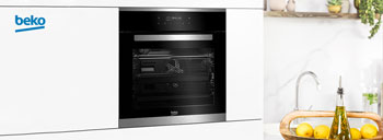 Beko электрический духовой шкаф beko bimm25400xms