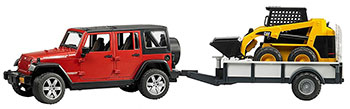 

Внедорожник Jeep Wrangler Unlimited Rubicon Bruder