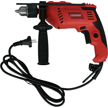 

Дрель Сорокин 29.5 13мм, 0-3000об/мин, 0,5кВт, 220В/50Гц