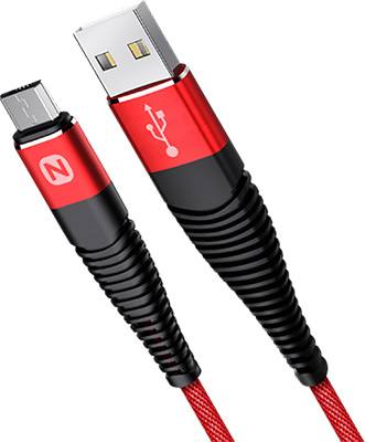 

Кабель Nobby, Expert microUSB 1 м 2А красн. NBE-DC-M-01