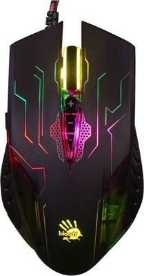 

Мышь игровая проводная A4Tech Bloody Q51 черный/рисунок