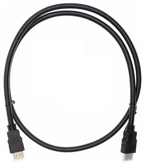 

Кабель аудио-видео Cactus CS-HDMI.1.4-1 HDMI (m)/HDMI (m) 1м. позолоч.конт. черный