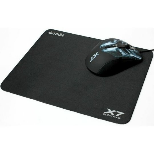 

Коврик для мышек A4Tech X7 Pad X7-200MP Мини черный 250x200x3мм