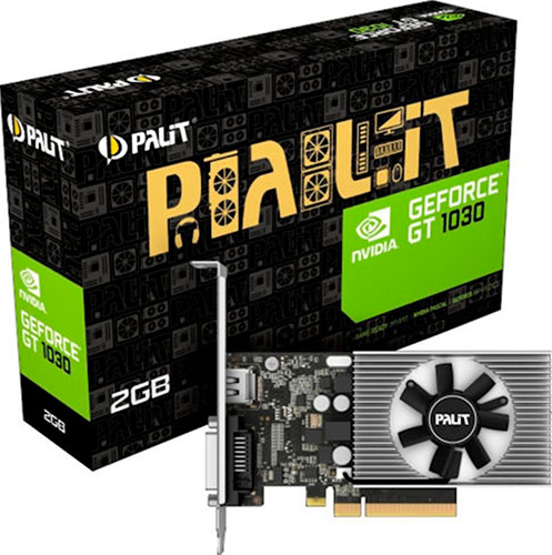 фото Видеокарта palit geforce gt 1030 2gb (nec103000646-1082f)