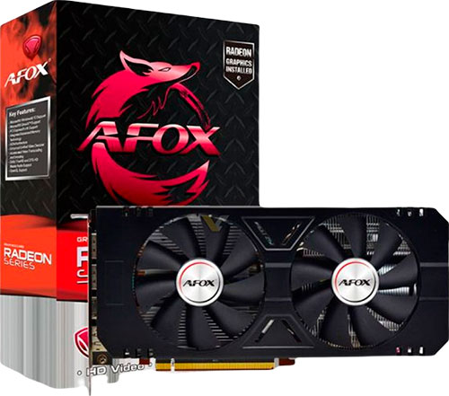 фото Видеокарта afox radeon rx 5700 xt 8gb (afrx5700xt-8gd6h4)