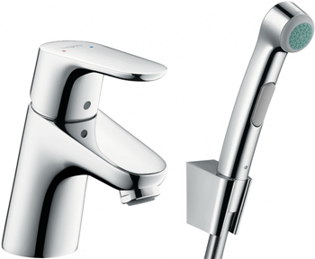 

Смеситель для раковины Hansgrohe Focus 53 мм с гигиеническим душем 31 926 000