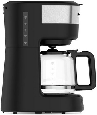 Кофеварка BQ CM1000 Черный-стальной кофеварка clatronic es 3643 черный стальной