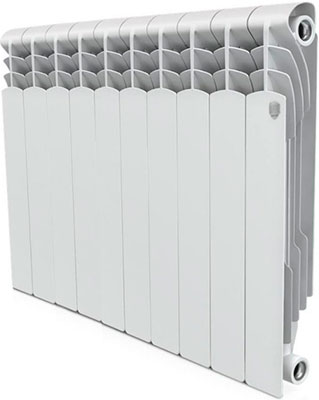 Водяной радиатор отопления Royal Thermo Revolution Bimetall 500 – 10 секц.