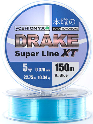 

Леска Yoshi Onyx, DRAKE SUPERLINE XT 150 M 0.234 mm Blue 89476