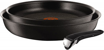 

Набор посуды со съемной ручкой Tefal, L 6509173 Ingenio Expertise: сковороды 22/26 съемная ручка Ingenio 5