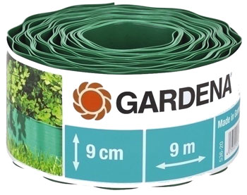 

Садовый бордюр Gardena зеленый 9 см длина 9 м 00536-20