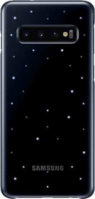 

Чехол (клип-кейс) Samsung, S 10 (G 973) LED-Cover black EF-KG 973 CBEGRU