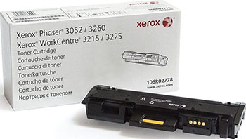 

Тонер-картридж Xerox, 106 R 02778 Чёрный