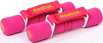 

Гантель Reebok, с мягкими накладками 0 5 кг (пара) RAWT-11060MG лиловая