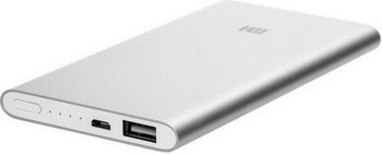 Внешний аккумулятор Xiaomi 5000mAh Mi Power Bank 2 Silver (PLM10ZM) VXN4236GL xiaomi mi power bank 5000mah silver