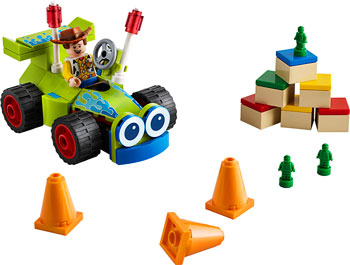 

Конструктор Lego, Вуди на машине 10766