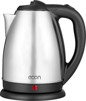 

Чайник электрический Econ ECO-1870KE, Черный/серебристый