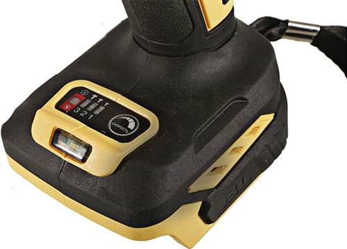 Аккумуляторный ударный гайковерт Hanskonner HCD20600BL 18 В 1BatterySystem