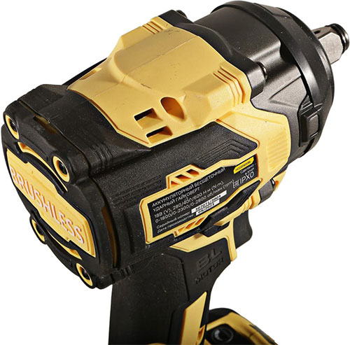 Аккумуляторный ударный гайковерт Hanskonner HCD20600BL 18 В 1BatterySystem