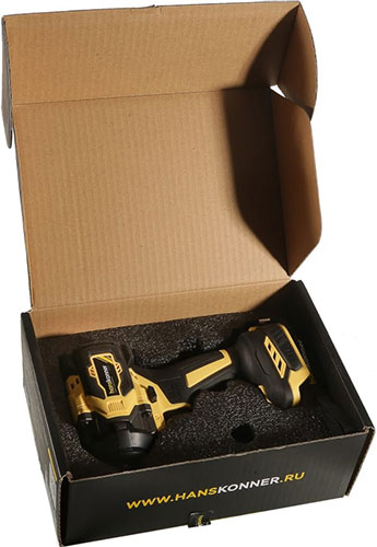 Аккумуляторный ударный гайковерт Hanskonner HCD20600BL 18 В 1BatterySystem