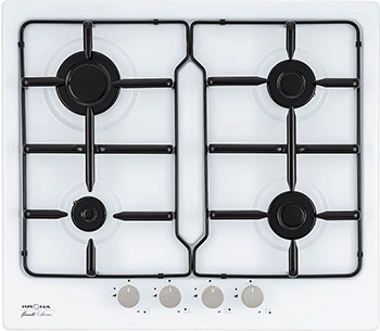 Встраиваемая газовая варочная панель Krona ORTICA 60 WH газовая варочная панель krona fiero 45 wh