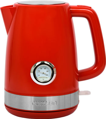 Чайник электрический Oursson EK1716P/RD (Красный) чайник oursson ek1716p sp
