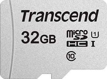 Флеш карта microsdhc 32gb class10 transcend ts32gusd300s a adapter