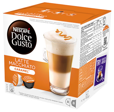

Кофе капсульный Nescafe Dolce Gusto, Латте Карамель
