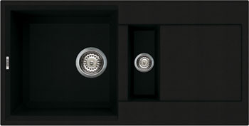 

Кухонная мойка Elleci, EASY 425 granitek (40) full black LGY 42540