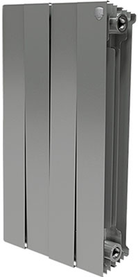 

Водяной радиатор отопления Royal Thermo, PianoForte 500/Silver Satin - 4 секц.