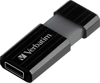

Флеш-накопитель Verbatim, 32 Gb PinStripe 49064 USB2.0 черный
