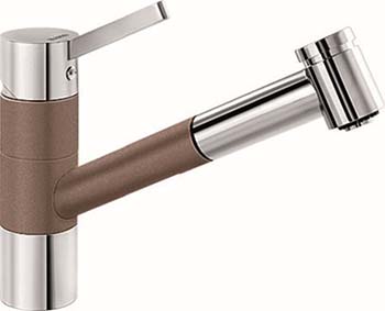 

Кухонный смеситель Blanco, TIVO-S SILGRANIT хром/муск