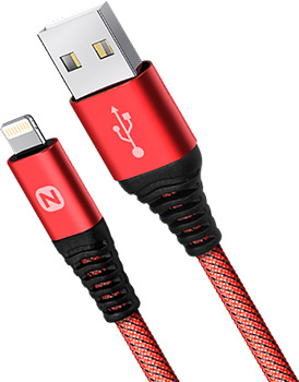 

Кабель Nobby, Comfort Lightning 1 м 2А красный NBС-DC-L-10
