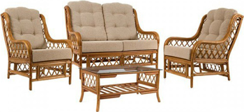 

Комплект мебели RattanDesign, для отдыха Kelly-2 МИ цвет Мёд