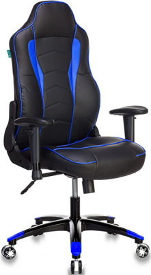 

Кресло игровое Бюрократ, VIKING-3/BL BLUE черный/синий