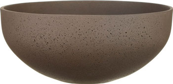 Настольный горшок Идеалист Стоун Вайд искусственный камень мокко Д37 В16 см 17 л WB-BROWN-37