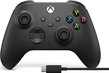 

Геймпад Microsoft, Xbox One ЧЕРНЫЙ + кабель USB Type-C (1V8-00008)