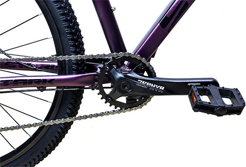 Велосипед женский горный Stark Viva 272 D рама 18 фиолетовый матовыйчерный HQ-0014219