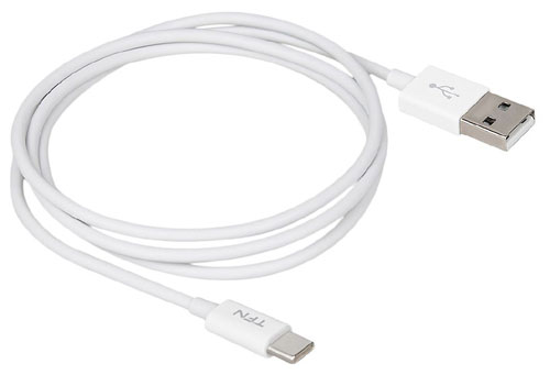 фото Кабель tfn usb - type-c, 1.0 м, белый (tfntfn-cusbcusb1mtpwh)