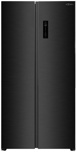 

Холодильник Side-by-Side Zugel ZRSSI540XB, Черная сталь