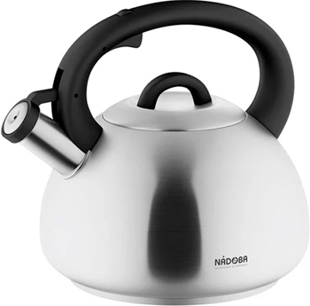 

Чайник для плиты Nadoba VIRGA 2,8 л 731002, Нержавеющая сталь