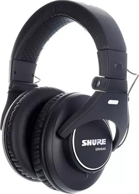 

Накладные наушники Shure, SRH 840-EFS черный