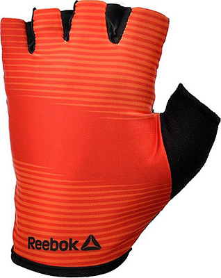 

Перчатки Reebok, (без пальцев) красные размер S RAGB-11234RD