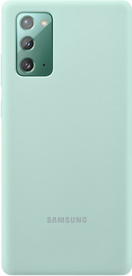 

Чеxол (клип-кейс) Samsung Galaxy Note 20 Silicone Cover мятный (EF-PN980TMEGRU)