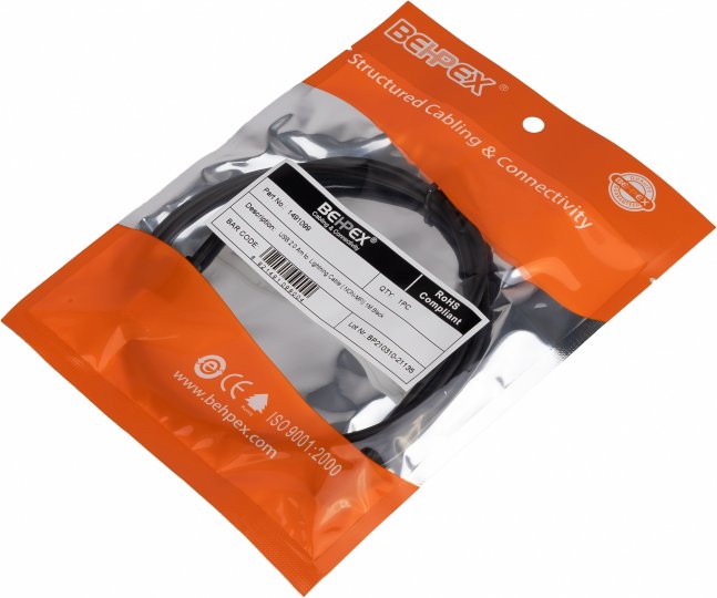 

Кабель Noname USB (m)-Lightning (m) 1м черный