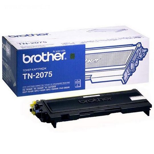 

Картридж лазерный Brother TN2075 черный (2500стр.) для HL2030/2040/2070/2920/DCP7010/7025/MFC7420/7820