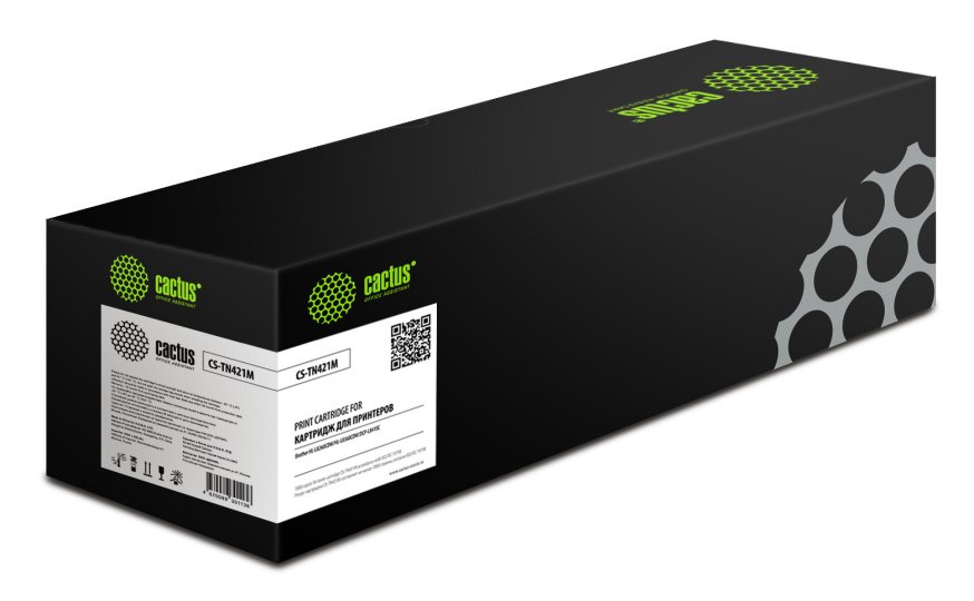 

Картридж лазерный Cactus CS-TN421M TN-421M пурпурный (1800стр.) для Brother HL-L8260CDW/HL-L8360CDW/DCP-L8410CDW/MFC-L8690CDW/MFC-L8900CDW