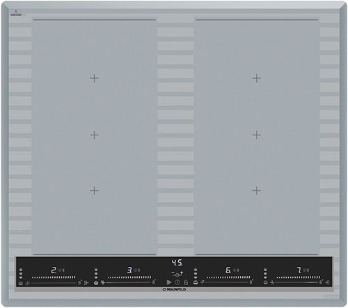 фото Встраиваемая электрическая варочная панель maunfeld cvi594sf2mbl lux