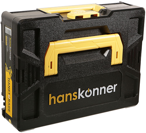 Аккумуляторный шуруповерт Hanskonner HCD20165PRO 1BatterySystem 18 В 165 Нм 2040 Ач SAMSUNG 13мм кейс HS